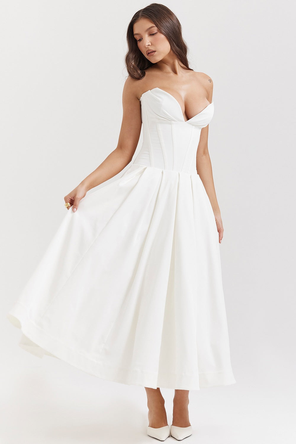 Hanne | Elegantes Midi-Kleid