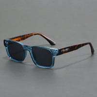Maximilian | Elegante Polarisierte Sonnenbrille für Männer – Blau