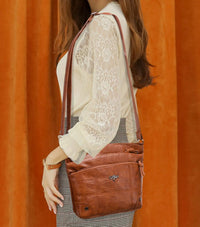 Alina | Luxuriöse Handtasche – Braun