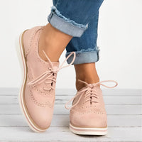 Heidi-Mode | Bequeme Schnürschuhe mit Rutschfester Sohle – Rosa