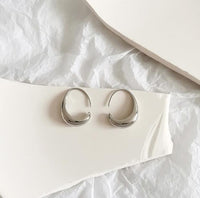 Luxus-Ohrringe aus Gold – Silber