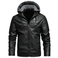 HERITAGE RACER - LEDERJACKE – Schwarz