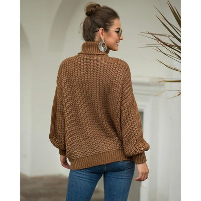 Reinatha | Langarm-Rollkragenpullover für Damen