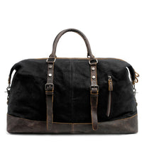 Winston™ | Vintage Wochenendtasche – Schwarz