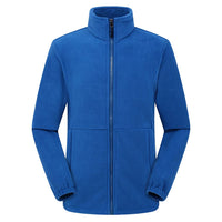 Fleecejacke Damen Mit Reißverschluss | Weich Gefüttert Mit Stehkragen – Blau