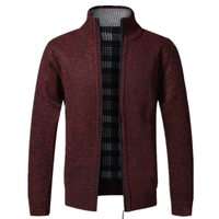 DERRICK – Funktionale Fleecejacke für kalte Tage – Rot
