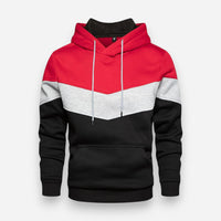 Sportlicher Herren Hoodie mit Kapuze – Rot