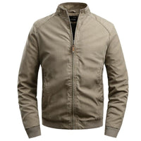 VIDALE - Die funktionale und elegante Übergangsjacke – Khaki