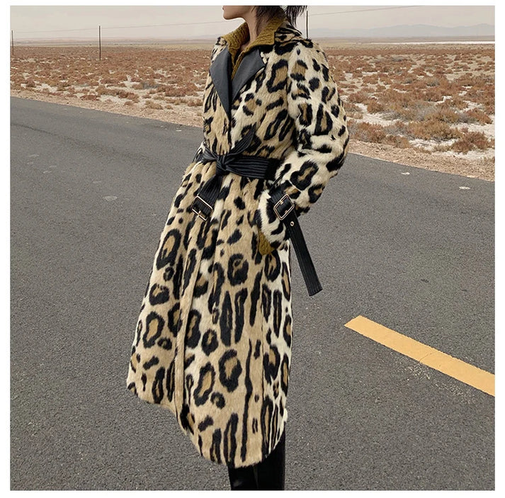 Lio | Leopard-Grabenmantel
