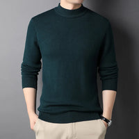 David Sommerpullover | Leichter Eleganter Herrenpullover – Grün