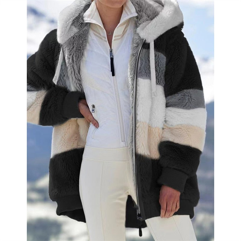 Dorana - Flauschige Jacke