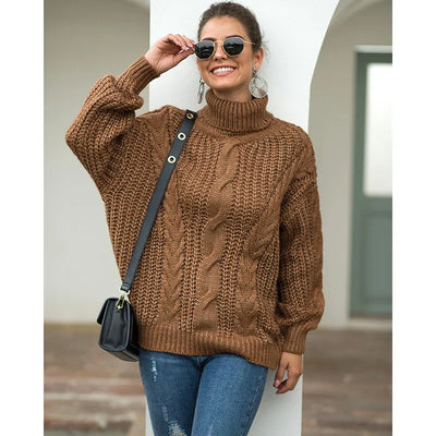 Reinatha | Langarm-Rollkragenpullover für Damen