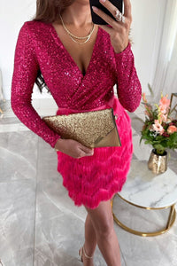 Heidi | Cocktail Minikleid für Partys – Rosa