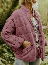 Rella | Mutige & Gemütliche Oversize Daunenjacke – Rosa