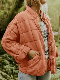 Rella | Mutige & Gemütliche Oversize Daunenjacke – Pfirsich