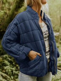 Rella | Mutige & Gemütliche Oversize Daunenjacke – Marine