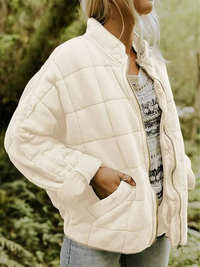Rella | Mutige & Gemütliche Oversize Daunenjacke – Weiß