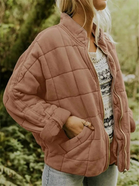 Rella | Mutige & Gemütliche Oversize Daunenjacke – Khaki