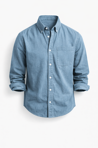 Keldros - Stilvolles Freizeit-T-Shirt – Hellblau