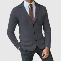 Bren™ | Casual Slim Blazer für Herren mit Taschen – Dunkelgrau