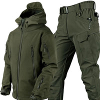Herren-Outdoorset mit funktionaler ausführung | Wintertauglich – Grün