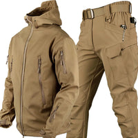 Herren-Outdoorset mit funktionaler ausführung | Wintertauglich – Khaki