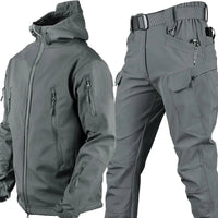 Herren-Outdoorset mit funktionaler ausführung | Wintertauglich – Grau