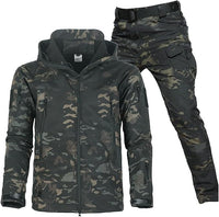 Herren-Outdoorset mit funktionaler ausführung | Wintertauglich – Olivgrün