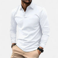 Ronald | Herren Klassisches Regular Fit Poloshirt – Weiß
