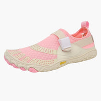 Herren Barfußschuhe mit Hakenband – Rosa