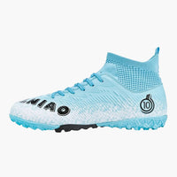 Herren Fußballschuhe mit Schnürung und Profilsohle – Blau 2