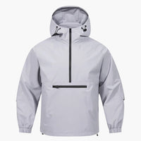 Herren Kapuzenjacke mit Brusttasche – Lila