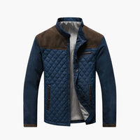 Herren Outdoor Jacke mit Reißverschluss und Taschen – Braun