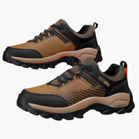 Herren Trekking Schuhe mit Schnürung und rutschfester Profilsohle – Braun