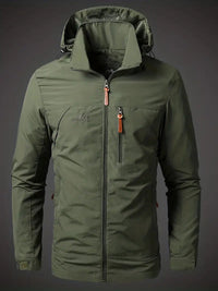 Herrenjacke – Jacke für Outdoor-Aktivitäten – Hellgrün