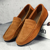 Herren Loafers Schwarz mit Orthopedic Arch Support - Klassische Penny Loafer für Höchsten Tragekomfort und Stil – Braun