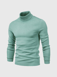 Herren-Rollkragenpullover – vielseitige Kombinationsmöglichkeiten und zeitloses Design – Grün