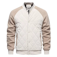 Herren Steppjacke – Beige