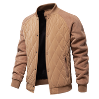 Herren Steppjacke – Khaki