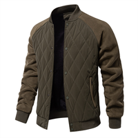 Herren Steppjacke – Braun