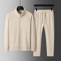 Kevin | Baumwolle Tracksuit für Herren – Beige