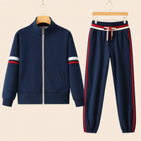 Jose | Soft-Touch Tracksuit für Herren – Marine