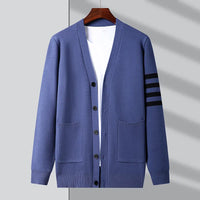 Eleganter Pullover für Männer für die Übergangszeit - SHENO – Blau