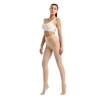 Sandra | Elegante Hoch taillierte Strumpfhose – Beige