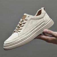 Huxley | Sneakers en Suède – Weiß
