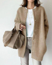 Warme Strickjacke für Damen | Vielseitig und Komfortabel – Beige