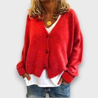 Shamira – Strickcardigan – Rot