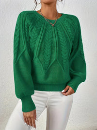 Stilvoller Damen Pullover - Klassisch & Elegant – Grün