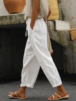Bequeme Damen Stoffhose