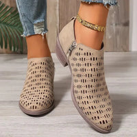 Quetura – Hochwertige Orthopädische Stiefel – Beige